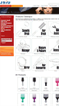 Mobile Screenshot of hair-brushes.com